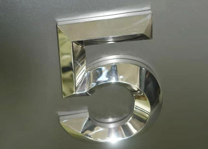 Export burnishing Three dimensional letter
