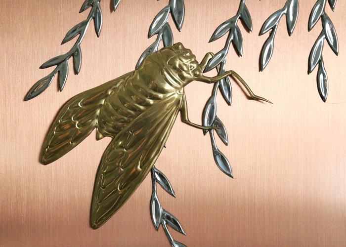 Stainless steel handicraft sign logo