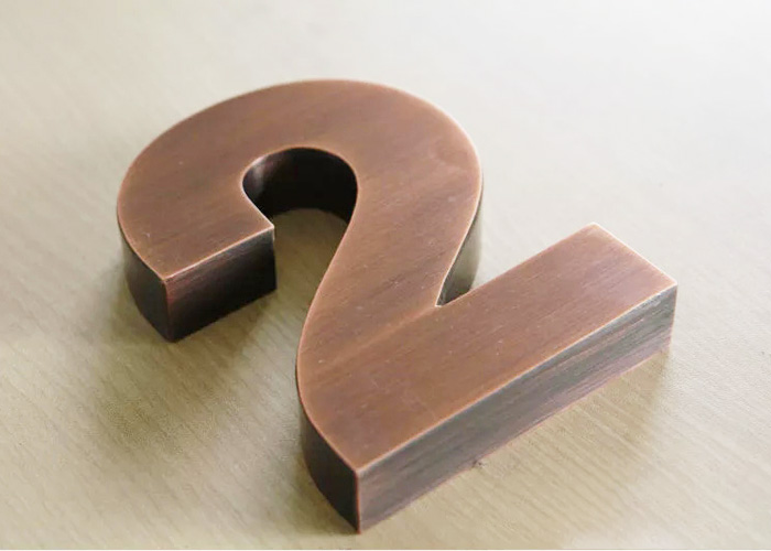 Laser Cutting Archaize Stainless Steel Letter Signs