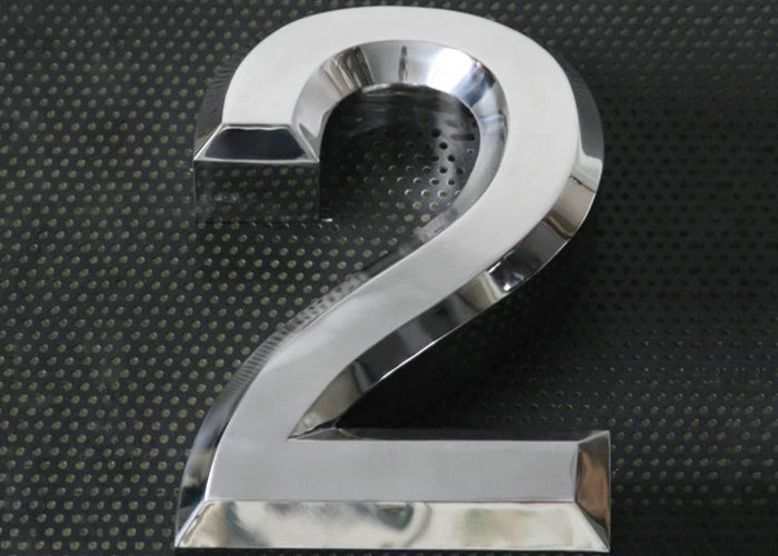 Laser cutting stoving varnish Three dimensional letter sign