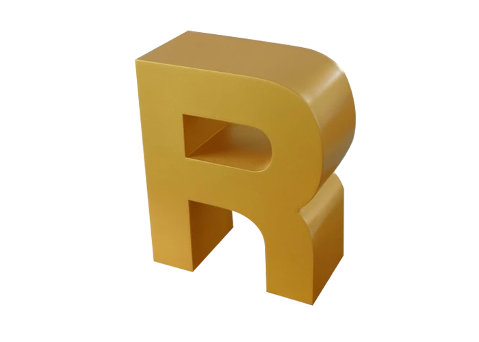 Hot sale Stainless steel Stoving Varnish Letter Signs