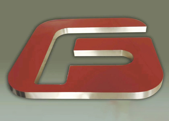 Galvanized sheet Stoving Varnish Letter Signs