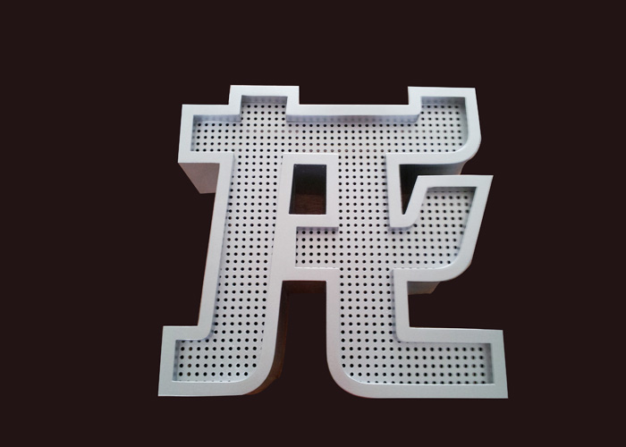 Hot sale Welding Punching letter sign