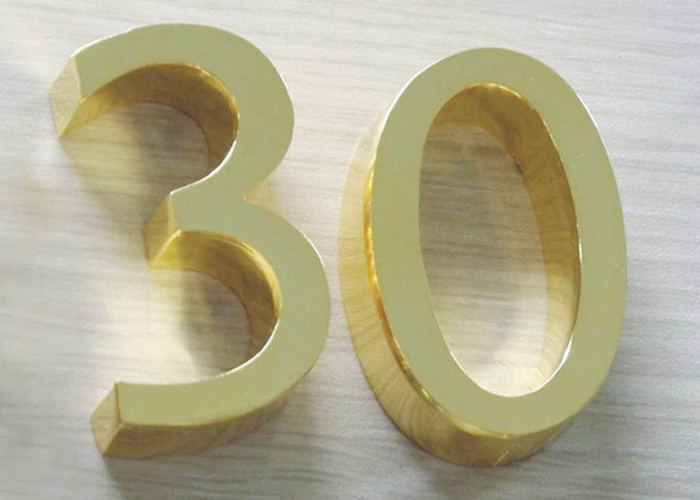 Hot sale mirror polished brushed stainless steel letters
