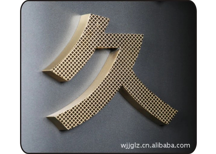 Stainless Steel Burnishing Color letter Sign