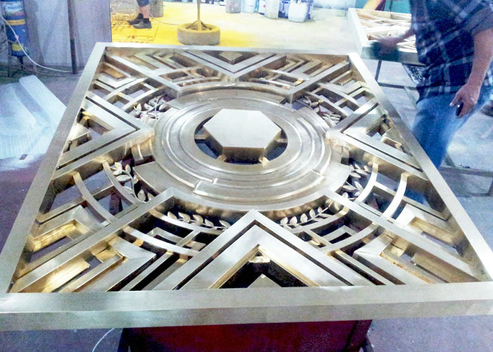 Stainless steel metal Laser cutting Special sculpt sign