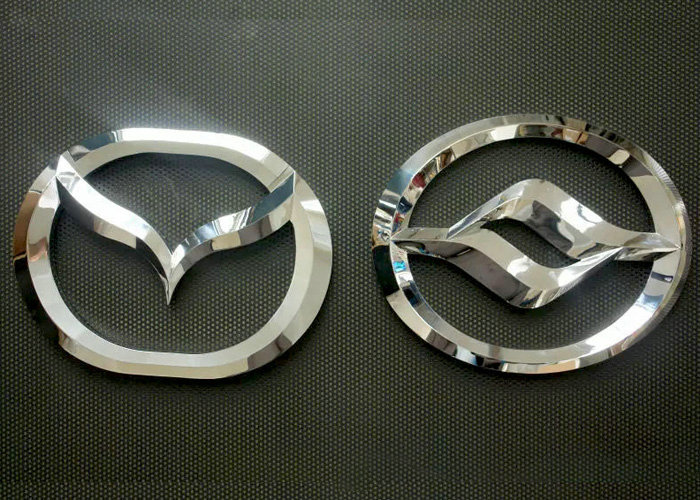 Laser cutting stoving varnish Car Logo Series