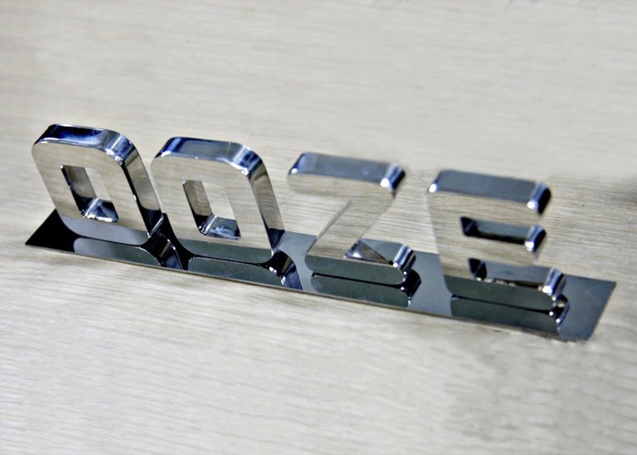 High-end 3D three-dimensional mirror stainless steel letters