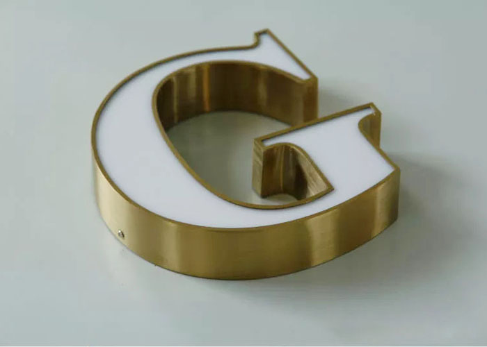 3D letter stereo advertising sign