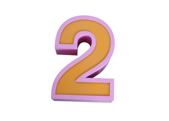 Stainless steel welding Stoving Varnish Letter Signs