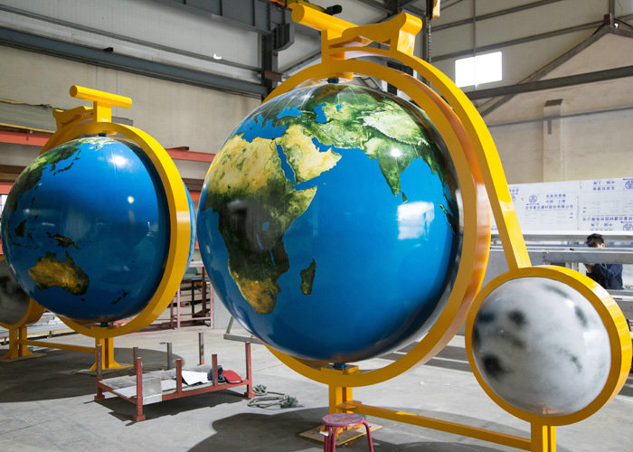 Hot sale special model globe 3D special logo